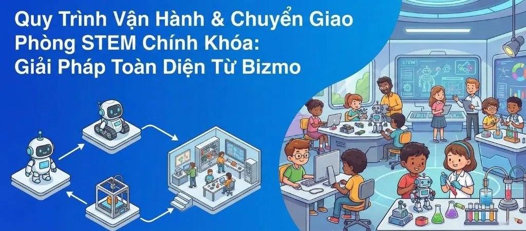 Đơn Vị Triển Khai Phòng STEM: Giải Pháp Toàn Diện Từ Quy Trình Đến Chuyển Giao Bizmo
