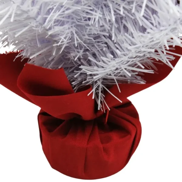 Cây Thông Mini Màu Trắng Trang Trí Noel 38cm 6 Cây Thông Mini Màu Trắng Trang Trí Noel 38 cm_20 3