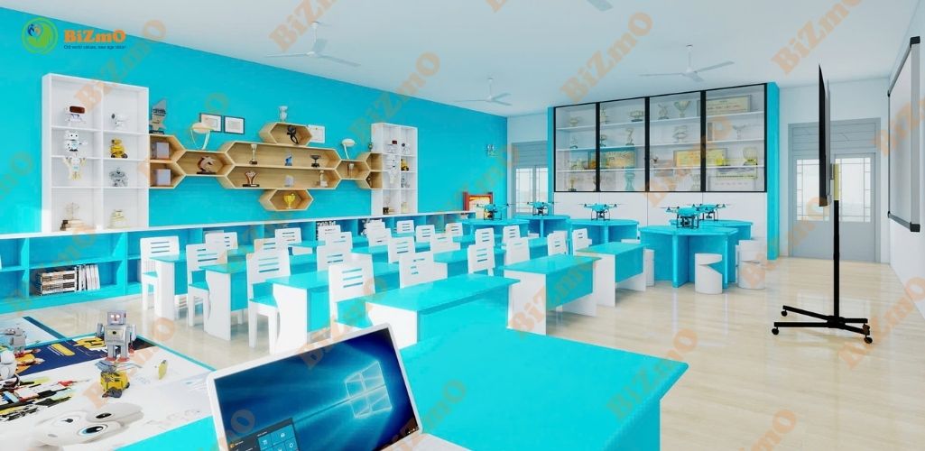 Mẫu Phòng STEM Innovation Lab Đẹp Nhất 2026 | BiZmO EPC 5 Mẫu Phòng STEM Innovation Lab Đẹp 2026 (2)