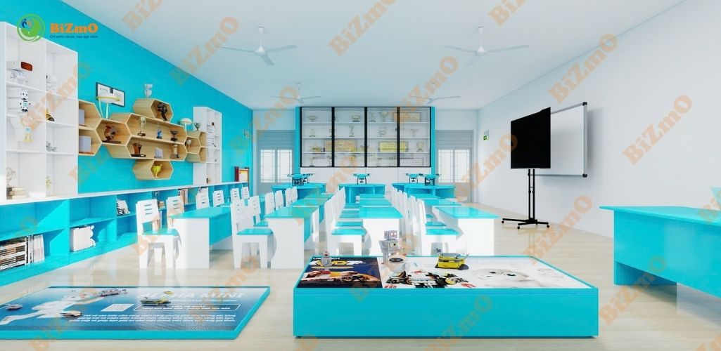 Mẫu Phòng STEM Innovation Lab Đẹp Nhất 2026 | BiZmO EPC 3 Mẫu Phòng STEM Innovation Lab Đẹp 2026