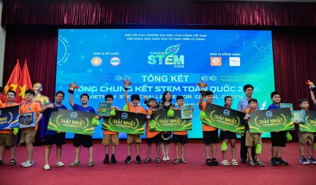 Chung Kết Green STEM 2026: Kết Quả & Giải Pháp Phòng STEM 2 cac-doi-dat-giai-nhat-green-stem-2026